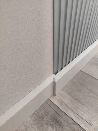 Установка плинтусов Полиуретан, пластиковые плинтус