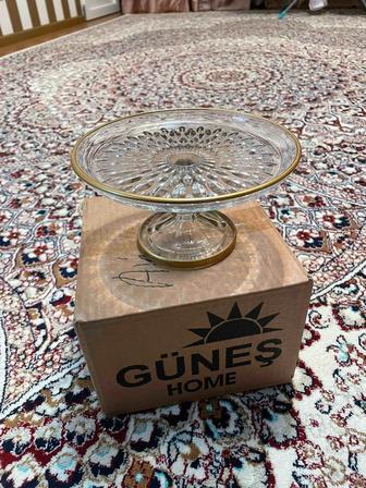 Продаю посуду Gunes 3шт (конфетница и для печенье)