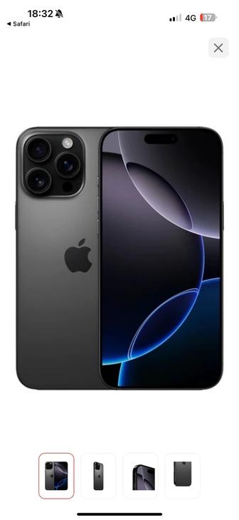 Iphone 16 Pro Max 1 tb eSim черный