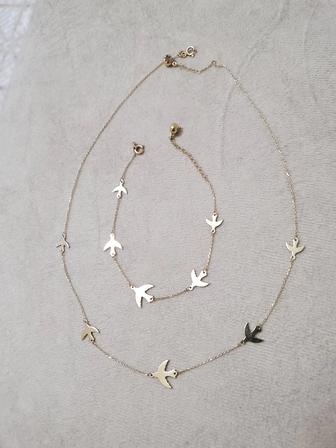 Продам комплект золота 585