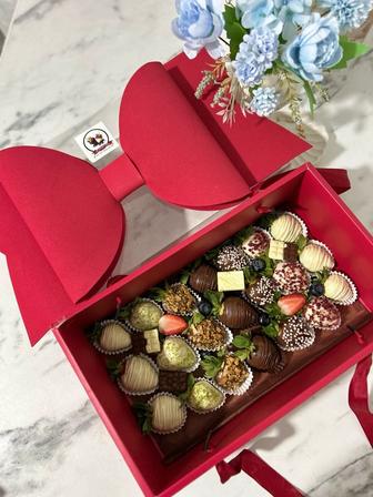 Клубника в шоколаде Астана