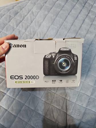 Продам фотоаппарат Canon 2000D, как новый