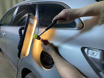 Удаление вмятин без покраски