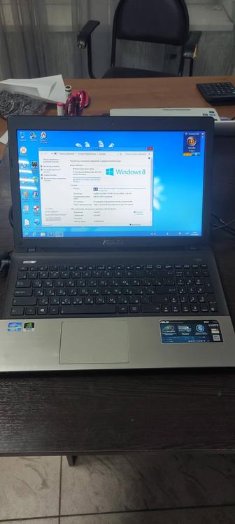 Ноутбук Asus K55V Core i5-3210 2,3/ОЗУ 8/500gb/ видео GF 610M 2Гб