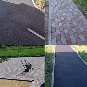 Укладка брусчатки