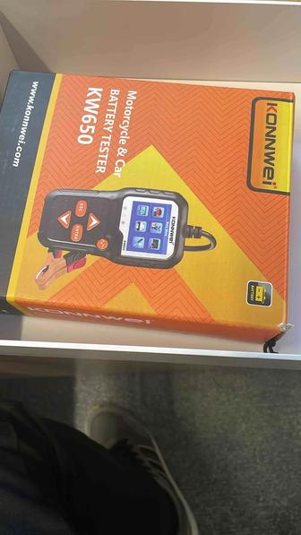 Продам тестер аккумуляторов KONNWEI KW650 новый, в коробке