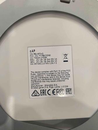 MikroTik cAP RBcAP2nD белый