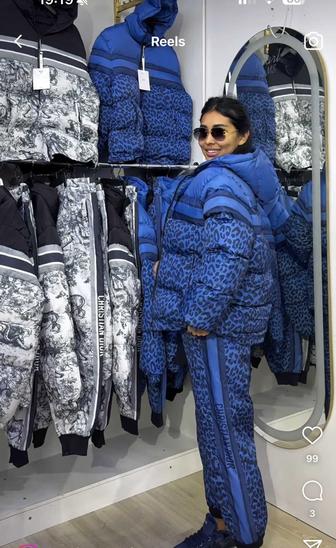 Зимний комбенезон женский