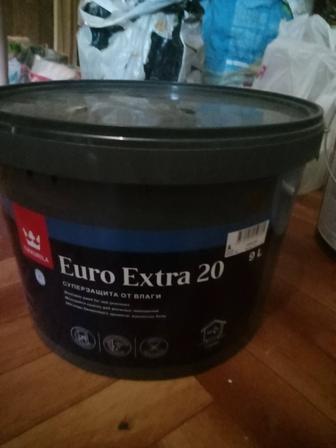 Продам краску Euro Extra 20 9л