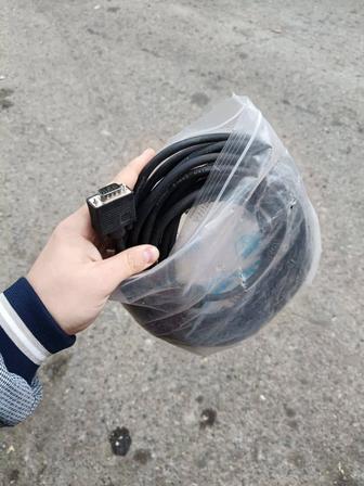 Продам VGA кабель (новый)
Длина 5 или 10 метров.
Подходит для подключения