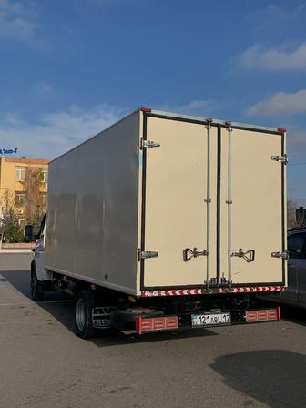 Газел ұзындығы 4,20м , биіктігі 2м таза термобудка, + мебельшик,грузчик бар