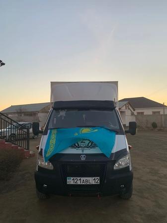 Газел ұзындығы 4,20м , биіктігі 2м таза термобудка, мебельшик,грузчик бар!!