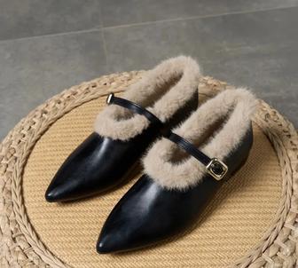 Туфли с мехом