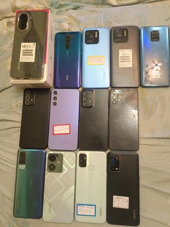 Смартфоны орро,vivo, Xiaomi redmi, Samsung