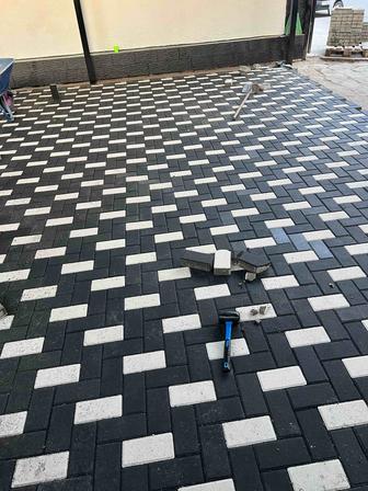 Укладка брусчатки