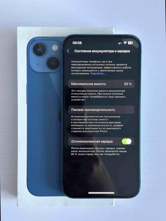 iPhone 13 blue 128 gb