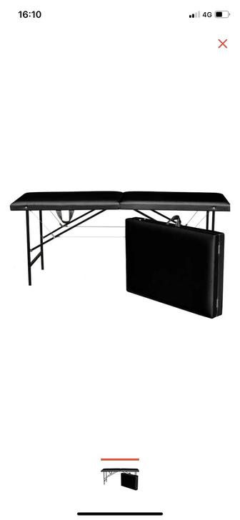 Косметологическая кушетка 180x60 черный