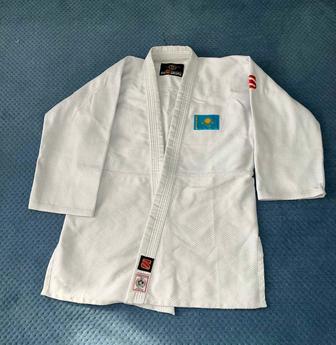 Кимоно Kusakura белое, размер 3/160 (дзюдо)
