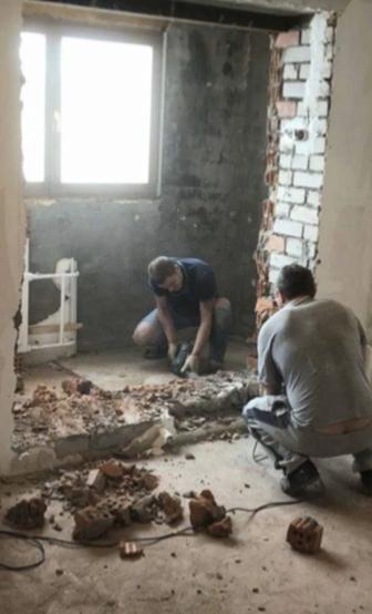 Демонтаж и монтаж