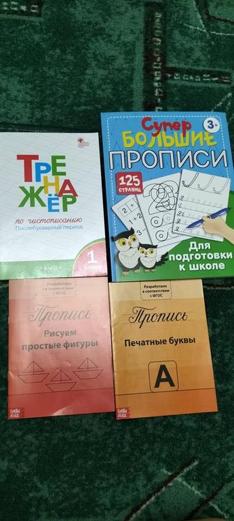 Прописи для подготовки к школе
