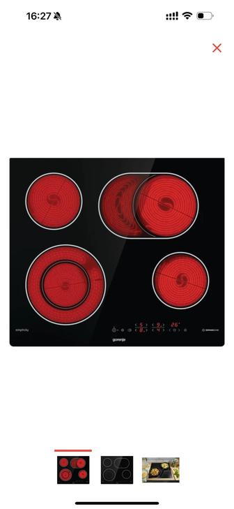 Варочная поверхность Gorenje ECT643SYB черный