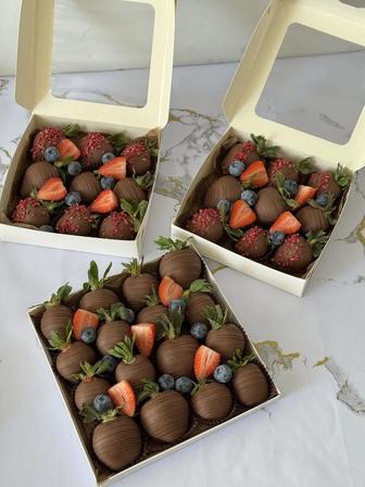 Клубника в шоколаде на заказ Уральск