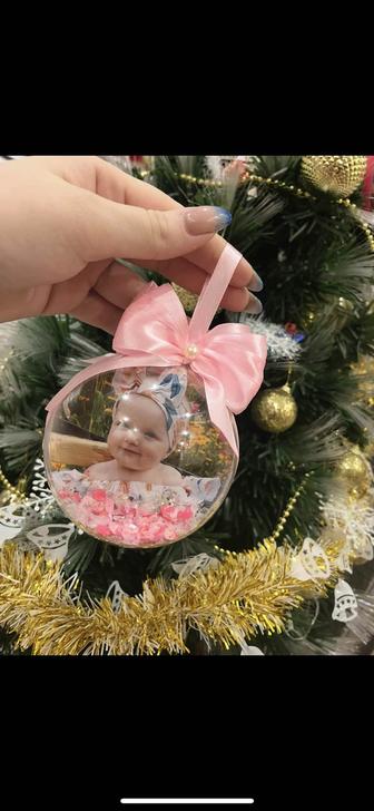 Новогодние шары с фото