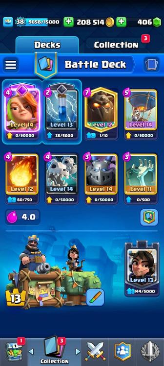 Аккаунт Clash royale