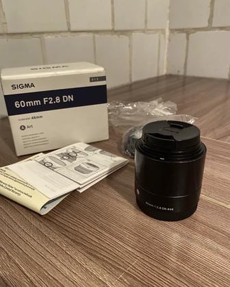 Объектив Sigma 60mm f/2.8 DN Sony E-mount