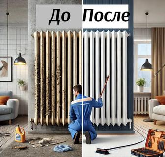 Промывка биметаллических радиаторов