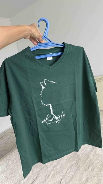 Футболка 54размер новый 100% хб