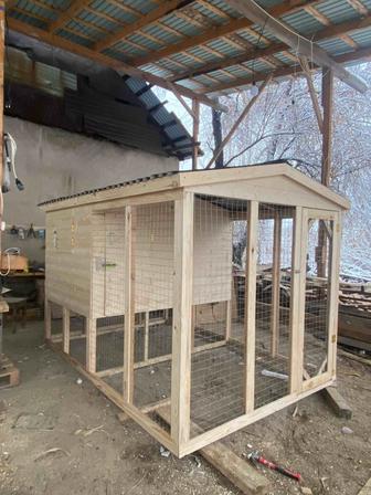 Курятник, Кроличьи клетки