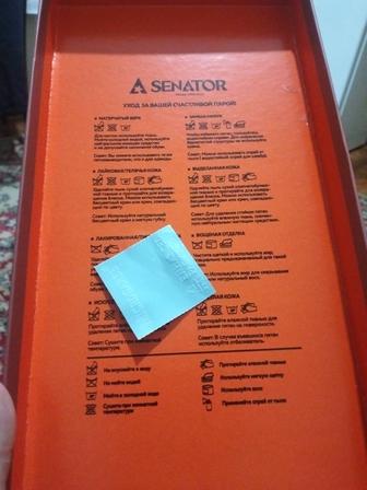 Натуральный кожа senator ботинки