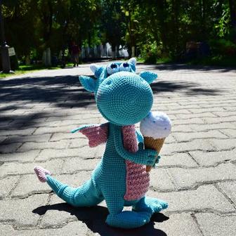 Игрушка Дракон-символ 2024 года на заказ!