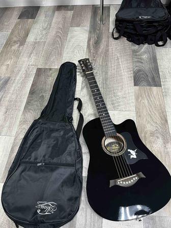 38 размер гитара с чехлом