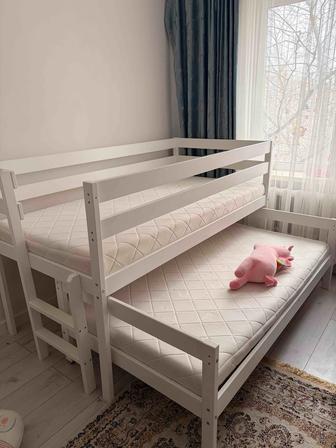 Кровать матрешка, двухъярусная
