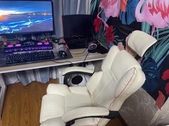 Игровой стул с поддержкой спины