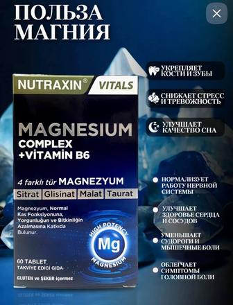 Витамин Nutraxin Magnesium Complex