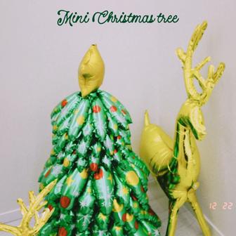 Елка надувная, 2 оленя 130 см