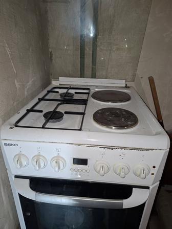 Электро плита комбинированна