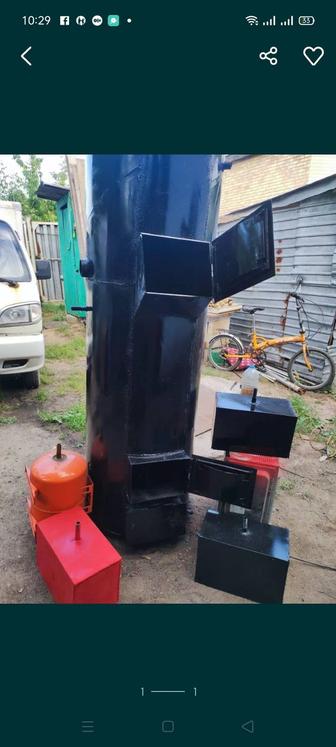 Изготовление котлов длительного горения, банных.
