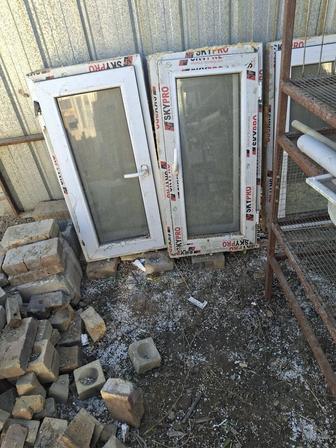 Продам окна пластиковые белые, состояние б у в отличном состояние раз 1 50