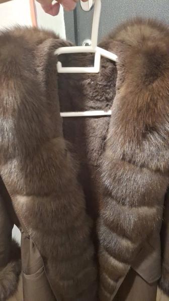 Срочно парка, натуральный мех 15 тыс