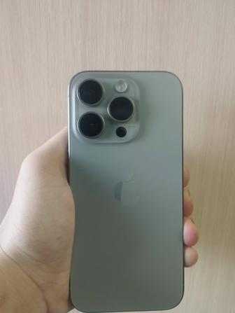 Продам айфон Iphone 15 pro 256гб в цвете Natural Titanium