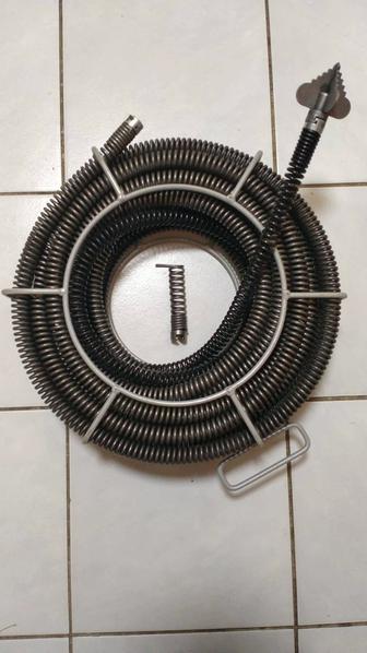 Продам новый трос спираль 22мм 18 метров 2 насадки Ridid