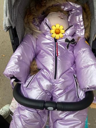 Комбинезон на зиму для девочек