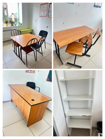Продам учебные доски ,парты,офисные столы