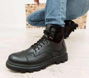 Новые ботинки. Натуральная кожа.