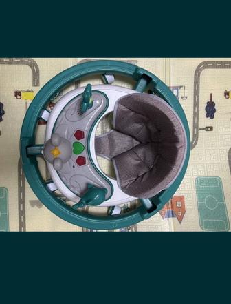 Ходунки baby walker,зеленые от 7 мес