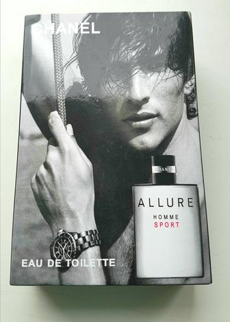 Chanel Allure Homme Sport (оригинал) 100 мл, туалетная вода для мужчин